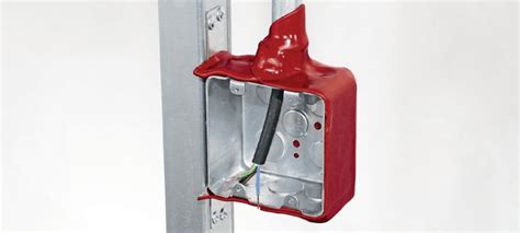 firestop electrical outlet boxes|fire rated electrical boxes.